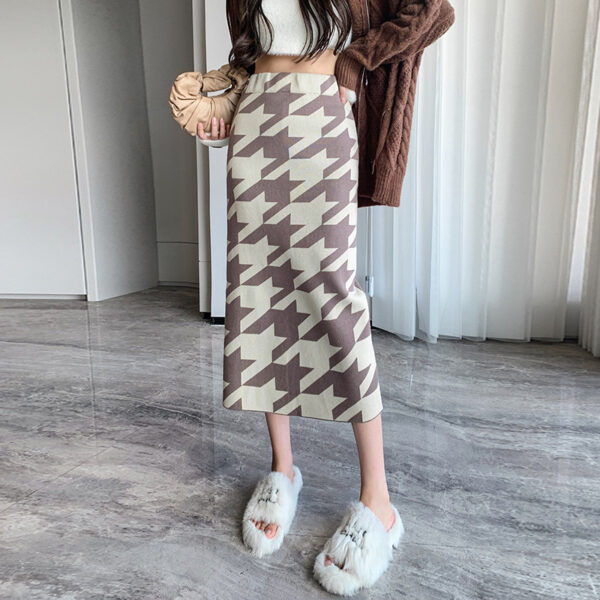 Fashion Casual Retro A- Line Skirt - immagine 4