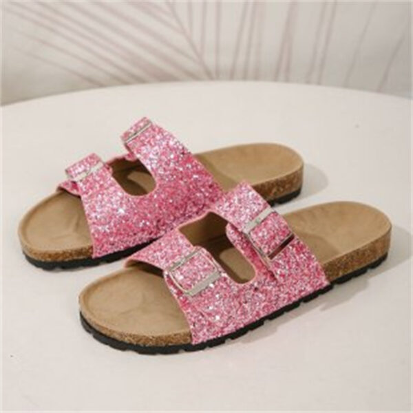 Pantofole Double Buckle Sandals - immagine 8